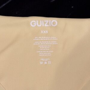 Danielle Guizo mini yellow skirt